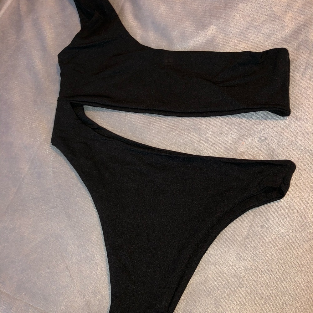 Women’s one piece cut out swimsuit